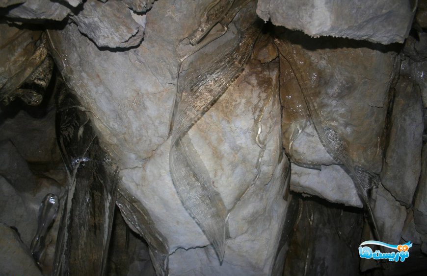 عکس غار یخ‌مراد
