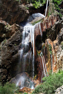 طولانی‌ترین آبشار ایران + عکس 1